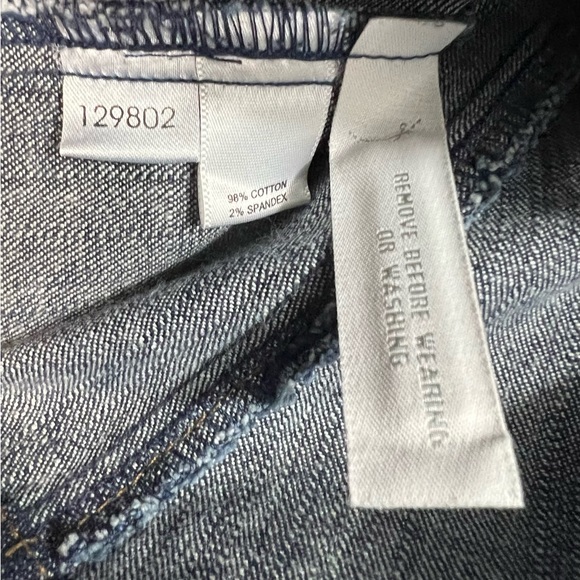 Ann Taylor Loft Button Front Denim Jacket Size 8 - Picture 6 of 12